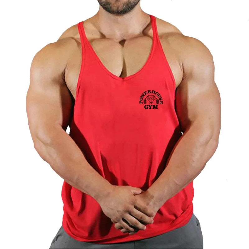 Ginásio superior dos homens camisa de musculação de fitness colete singlet sem mangas moletom homem roupas stringer coletes singlets