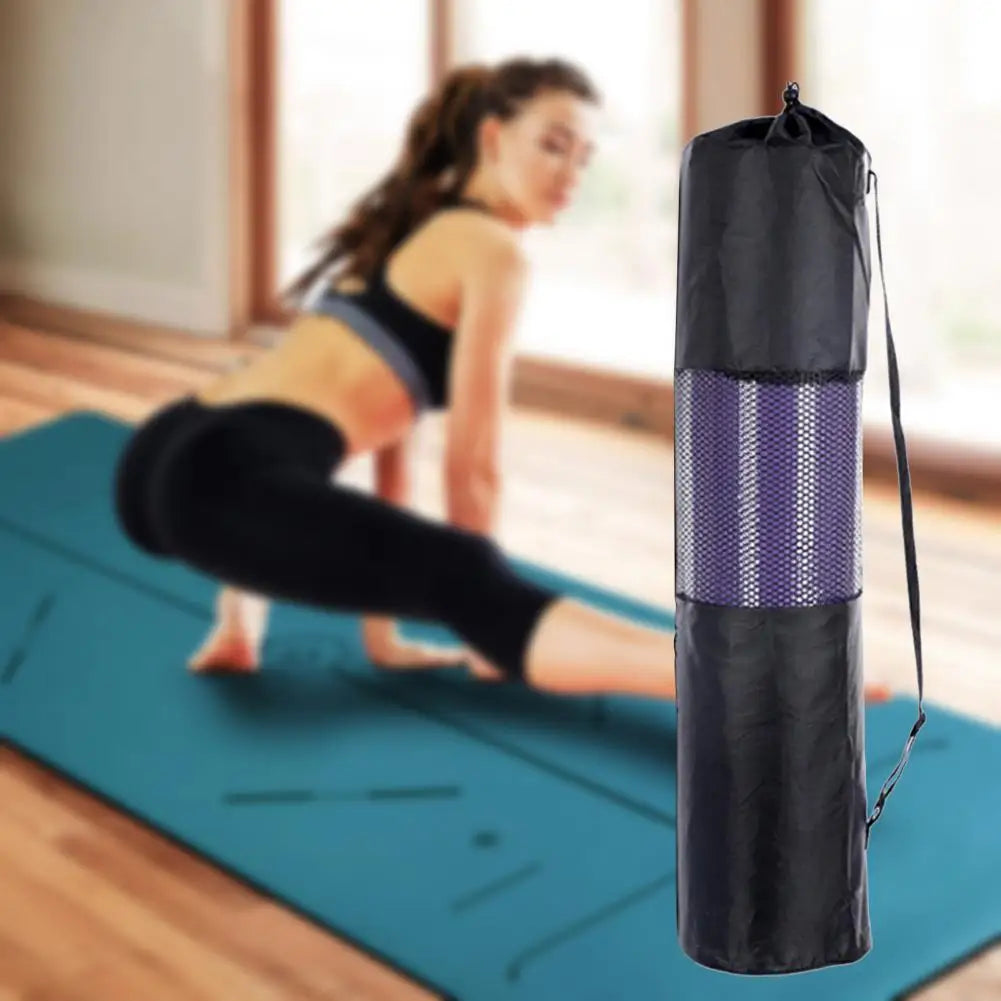 Tapete de ginástica yoga esporte para ginásio em casa para exercícios estiramento abs meditação esteira pilates exercício yoga esteira saco
