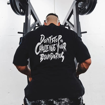 Camiseta masculina de algodão de manga curta, camisa esportiva de ginástica, camiseta solta para musculação masculina, roupas de treino, verão