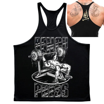 Ginásio superior camisa masculina homem muscular solto camiseta de fitness musculação stringer colete roupas masculinas singlets camisetas musculares