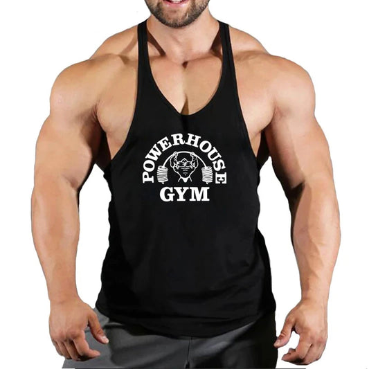 Ginásio superior dos homens camisa de musculação de fitness colete singlet sem mangas moletom homem roupas stringer coletes singlets