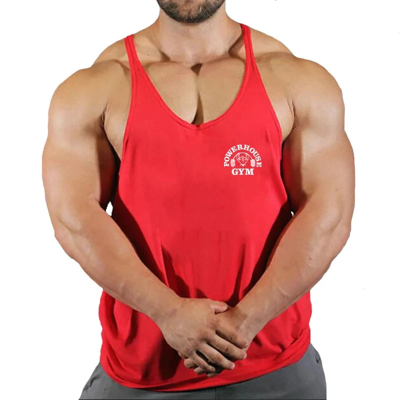 Ginásio superior dos homens camisa de musculação de fitness colete singlet sem mangas moletom homem roupas stringer coletes singlets