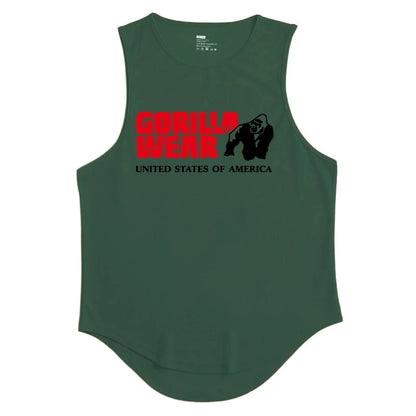 Coletes de musculação masculinos, Top de ginástica, Roupas masculinas, Singlet Singlets, Stringer muscular, Camisa de fitness, Tops, Roupas