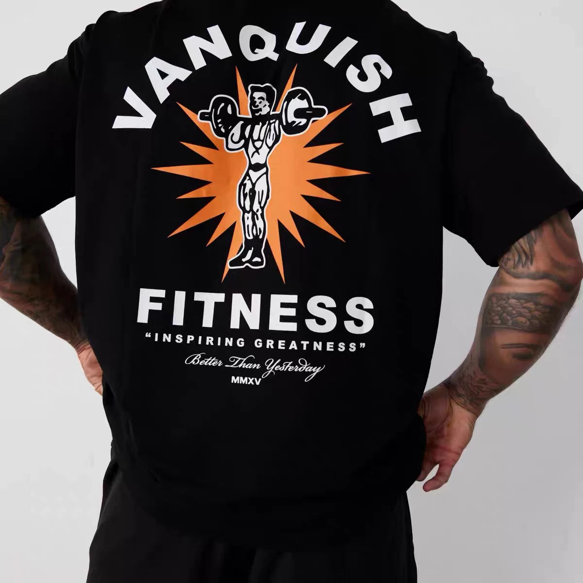 Ginásio esportes camiseta masculina tendência de verão moda treinamento fitness mangas curtas soltas e confortáveis roupas masculinas de algodão puro