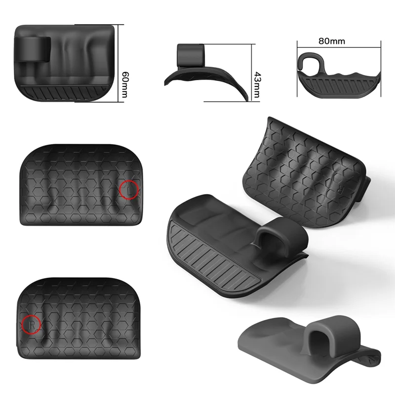 Y67a-luvas de ginásio fortalecedor de aperto ginásio dedo exercitador luvas levantamento de peso haltere fitness pinça luvas acessórios