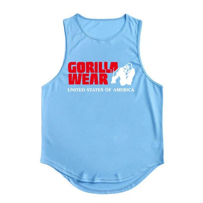 Coletes de musculação masculinos, Top de ginástica, Roupas masculinas, Singlet Singlets, Stringer muscular, Camisa de fitness, Tops, Roupas