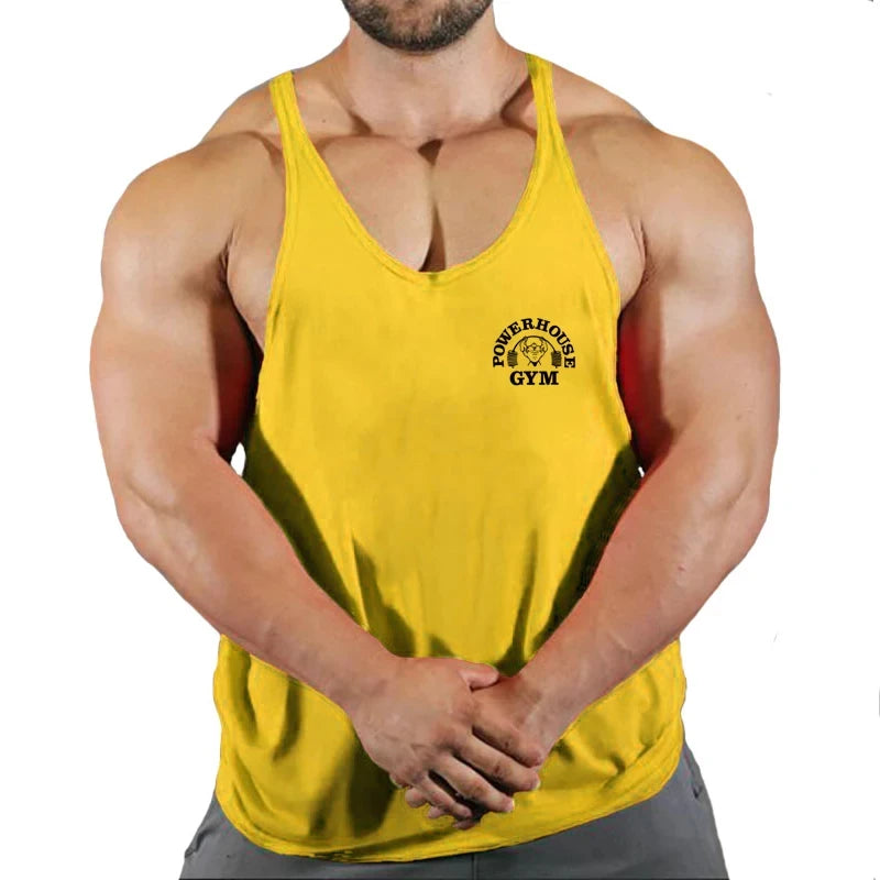 Ginásio superior dos homens camisa de musculação de fitness colete singlet sem mangas moletom homem roupas stringer coletes singlets