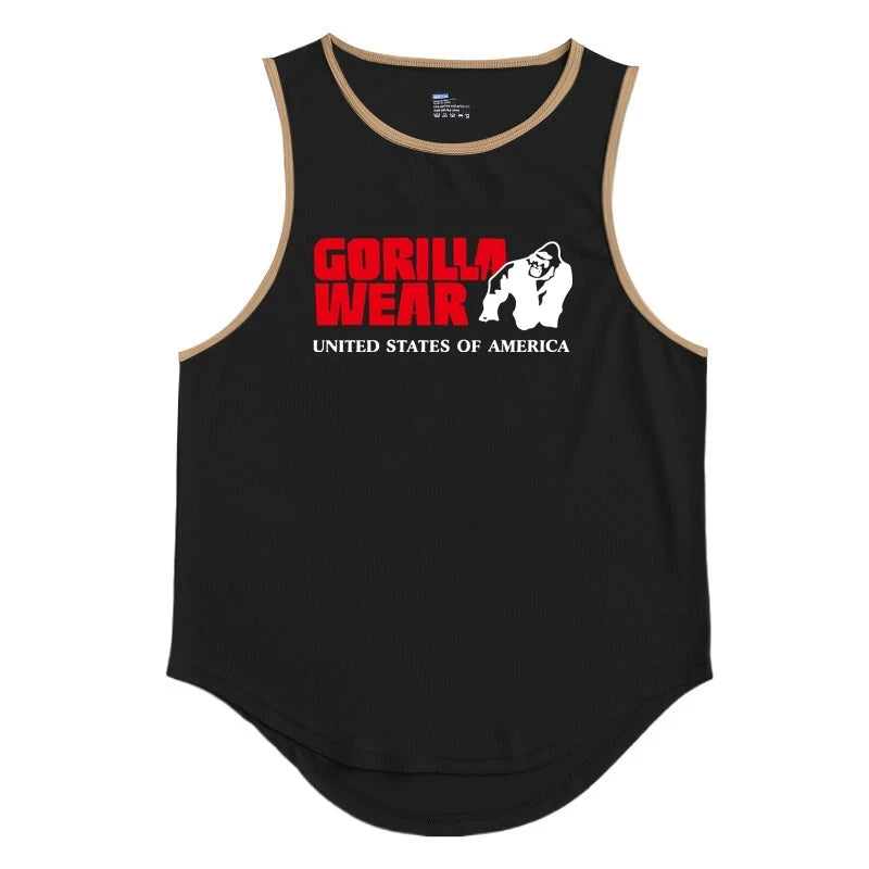 Coletes de musculação masculinos, Top de ginástica, Roupas masculinas, Singlet Singlets, Stringer muscular, Camisa de fitness, Tops, Roupas