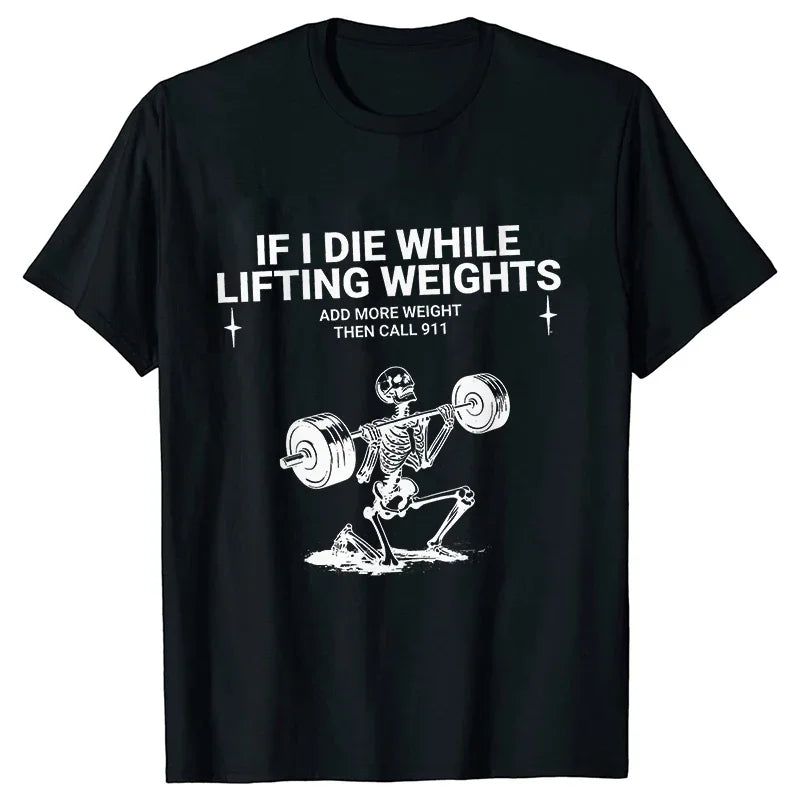 Camisetas de treino de ginásio para homens roupas engraçadas camisetas de levantamento de peso manga curta topos roupas de exercício de fitness camisetas homme