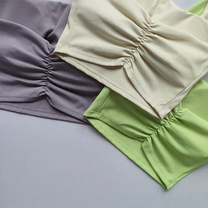 Sutiã de fitness treino topos ginásio sutiãs esportivos de fitness sexy sutiã esportivo atlético feminino sem costas ginásio yoga topo de colheita