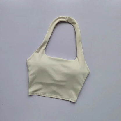 Sutiã de fitness treino topos ginásio sutiãs esportivos de fitness sexy sutiã esportivo atlético feminino sem costas ginásio yoga topo de colheita