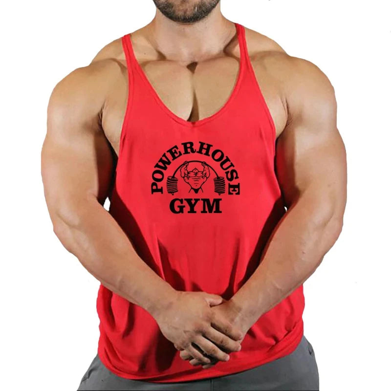 Ginásio superior dos homens camisa de musculação de fitness colete singlet sem mangas moletom homem roupas stringer coletes singlets