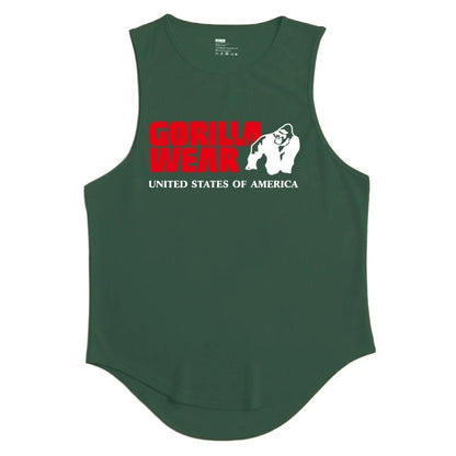 Coletes de musculação masculinos, Top de ginástica, Roupas masculinas, Singlet Singlets, Stringer muscular, Camisa de fitness, Tops, Roupas