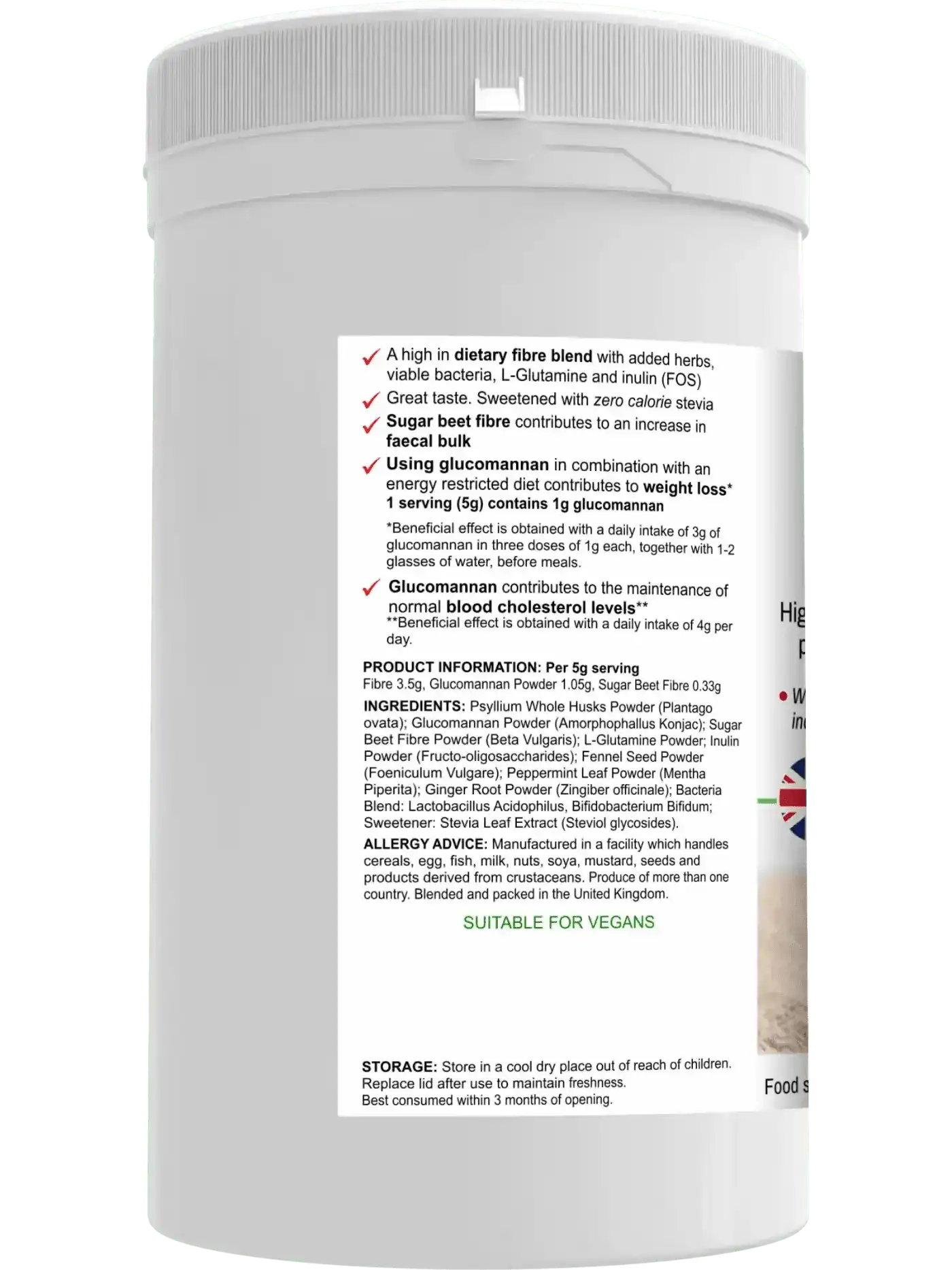BioSlim - Psyllium Husks Dietary Fibre