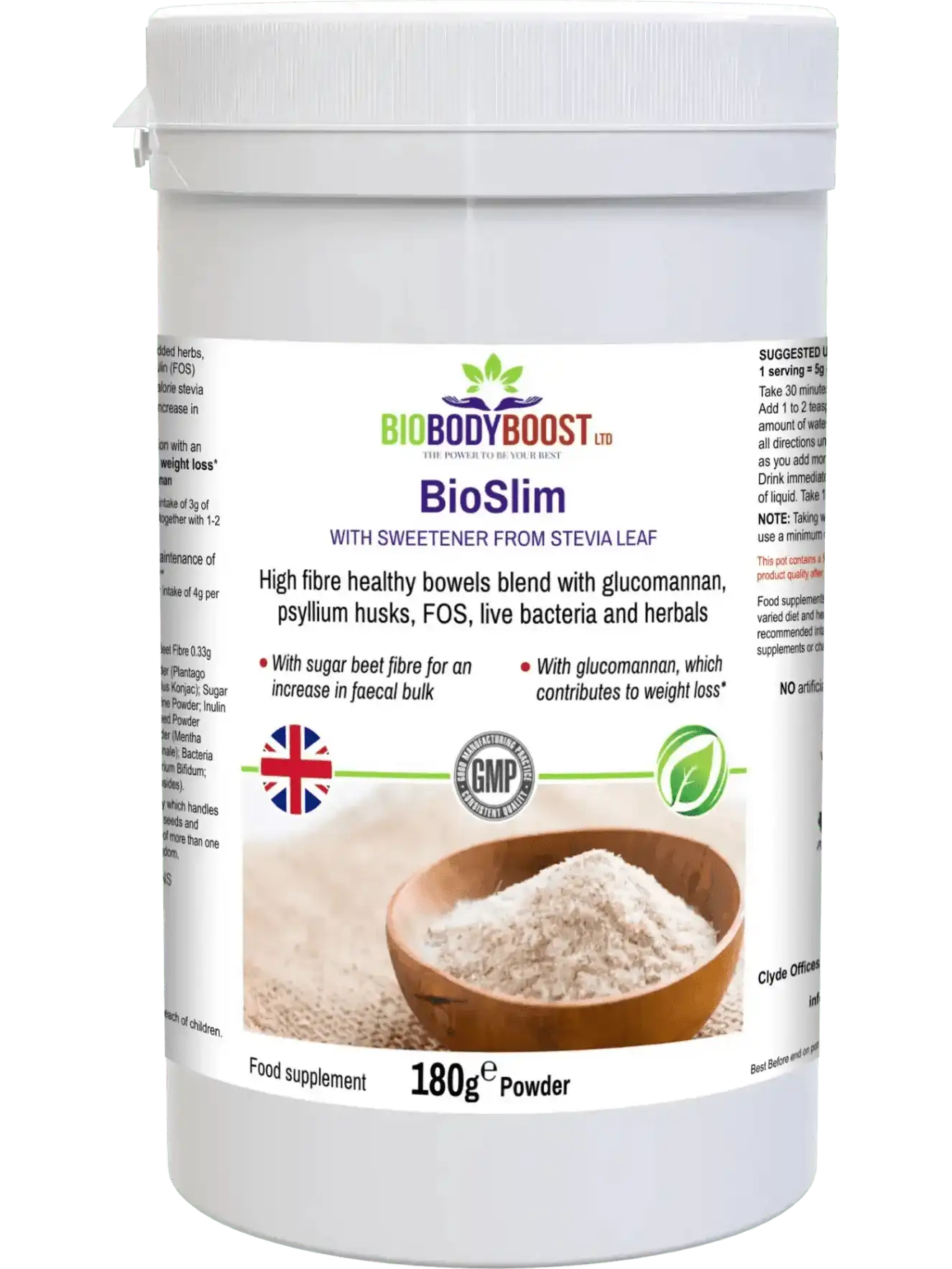 BioSlim - Psyllium Husks Dietary Fibre